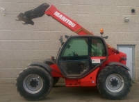 Rabljen teleskopski viličar MANITOU, model MLT 741-120 LSU